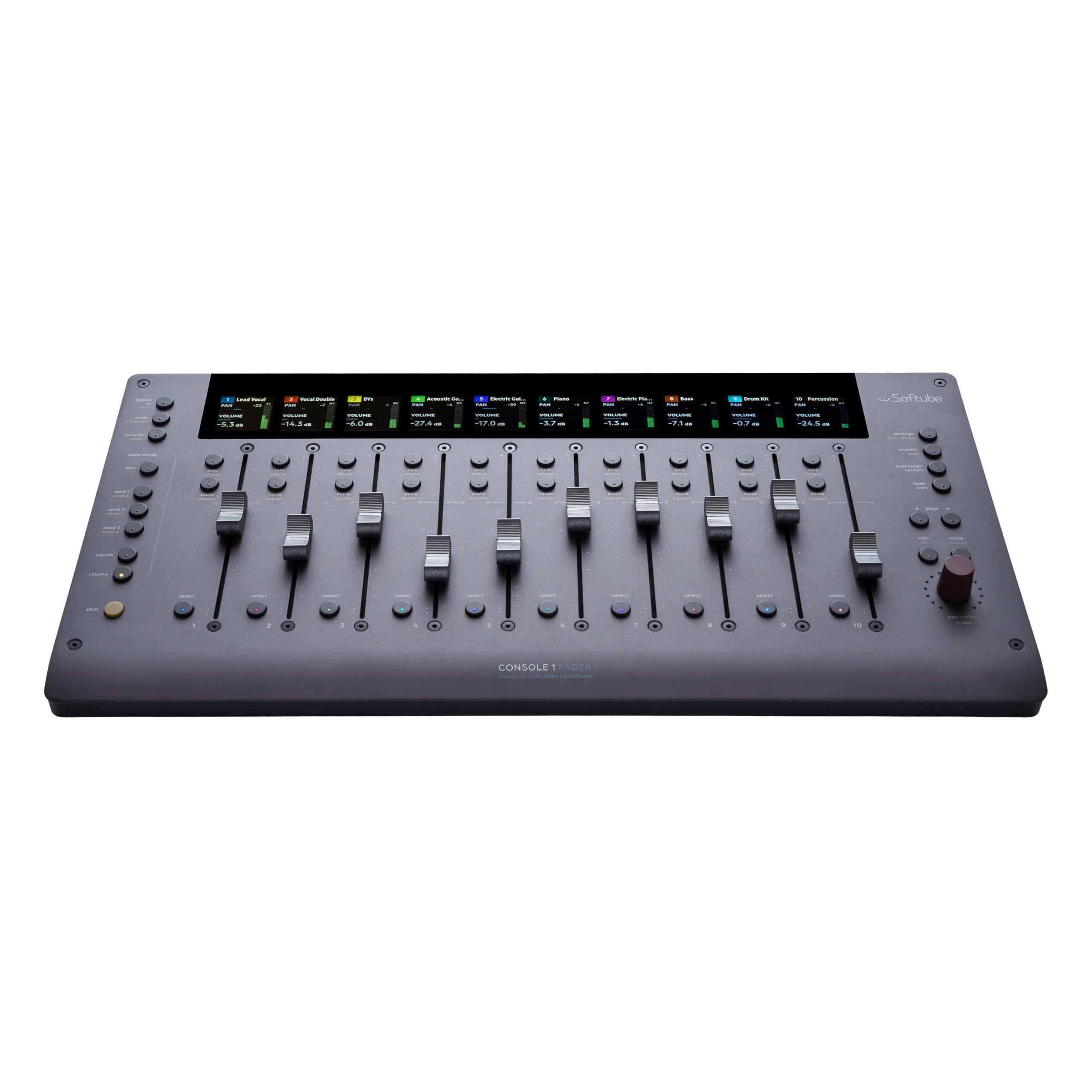 Amazon.com: Softube CONSOLE 1 FADER Mk III - DAW Driver : Musical